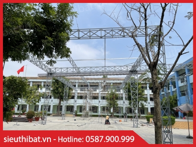 Thi công thiết kế mái che bằng bạt giá tốt - 0587.900.999